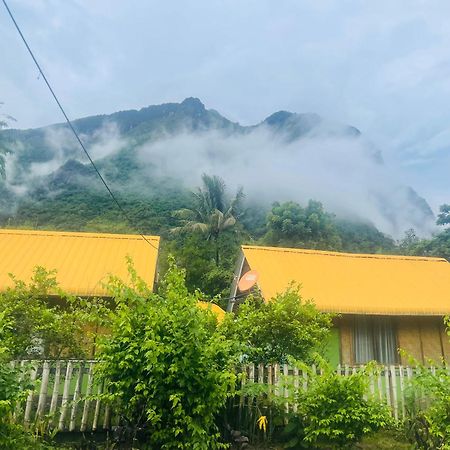 Nong Khiaw Ing Ing Mountain View Bed and Breakfast Eksteriør billede