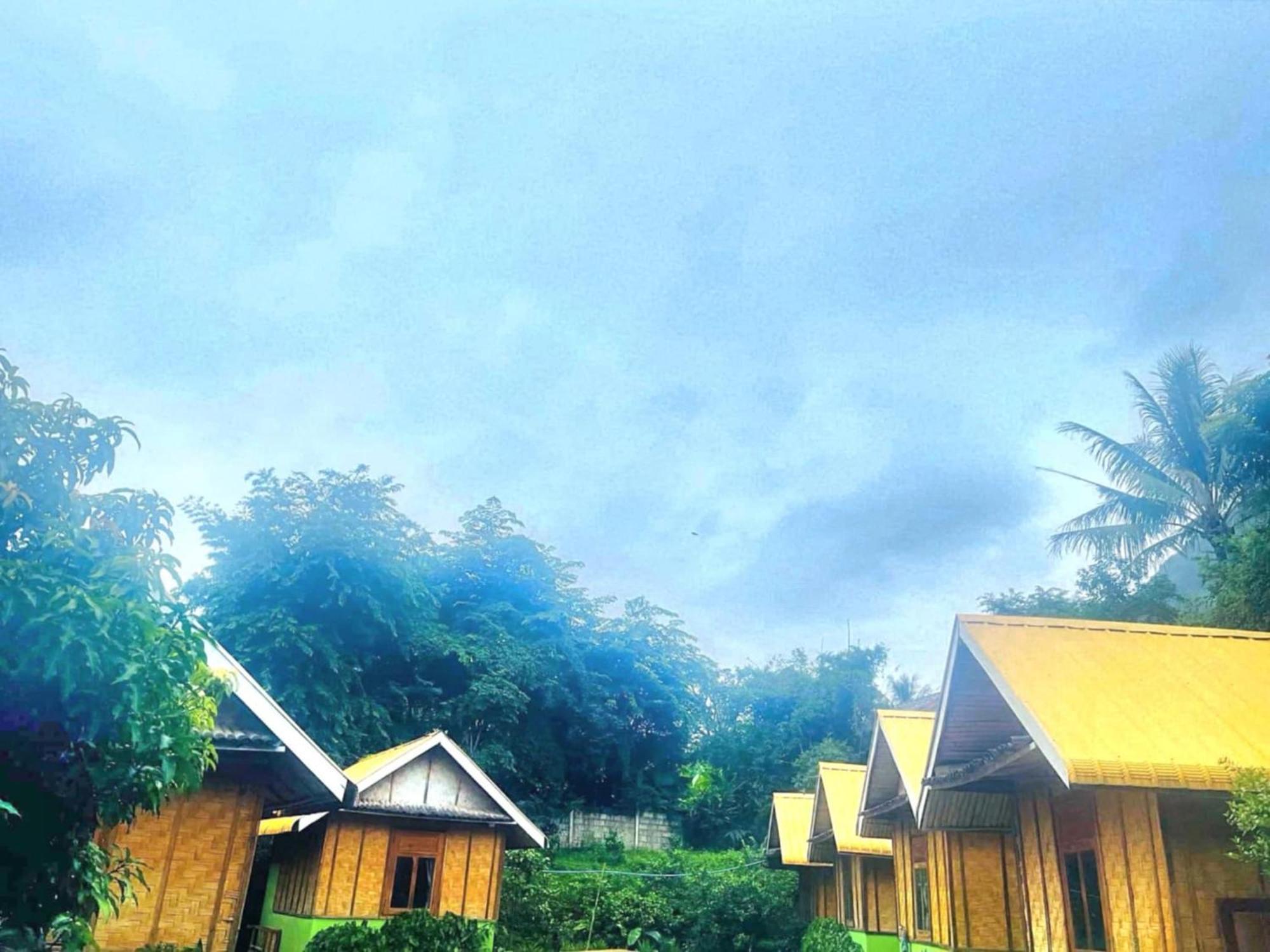 Nong Khiaw Ing Ing Mountain View Bed and Breakfast Eksteriør billede