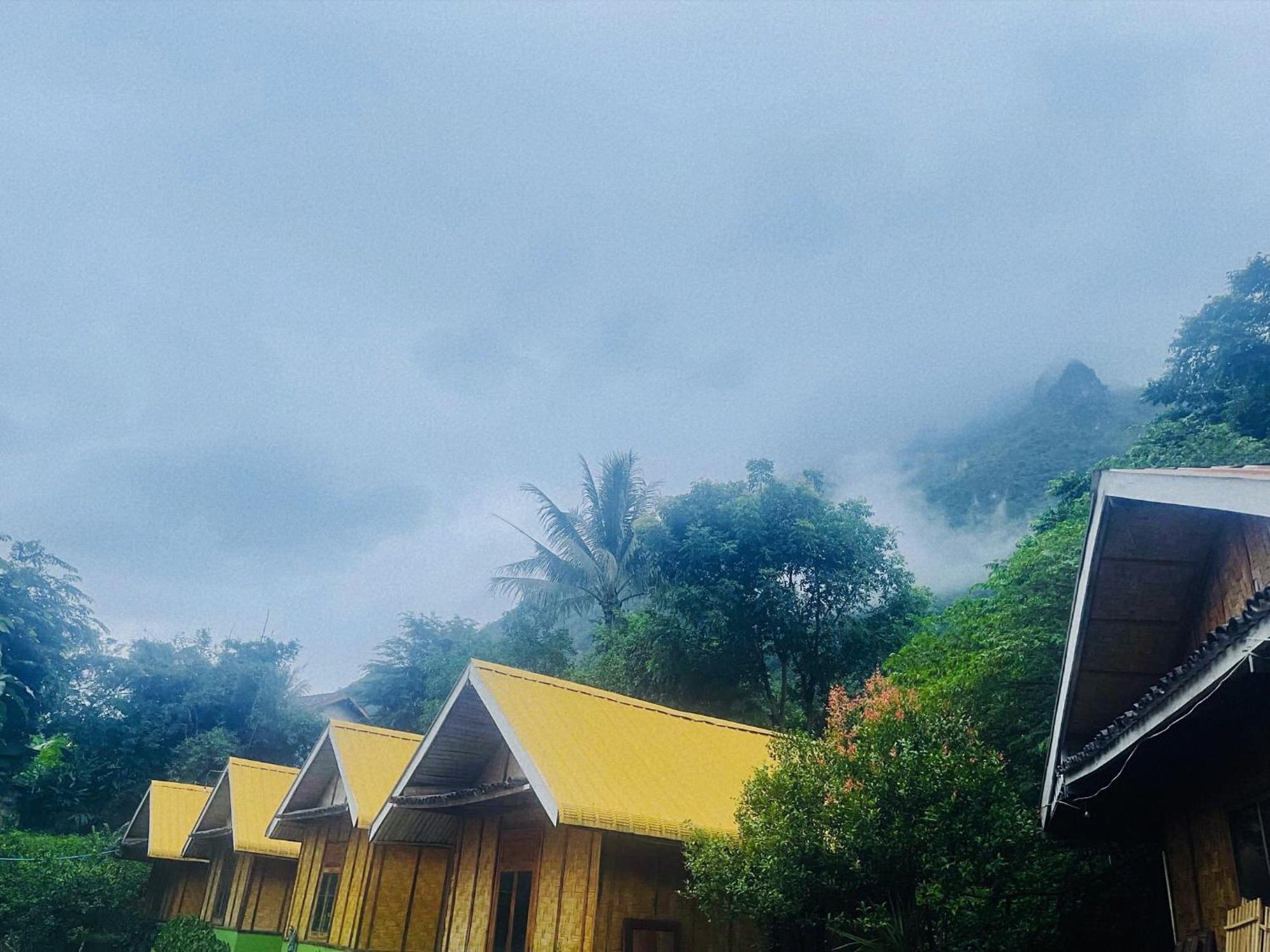 Nong Khiaw Ing Ing Mountain View Bed and Breakfast Eksteriør billede
