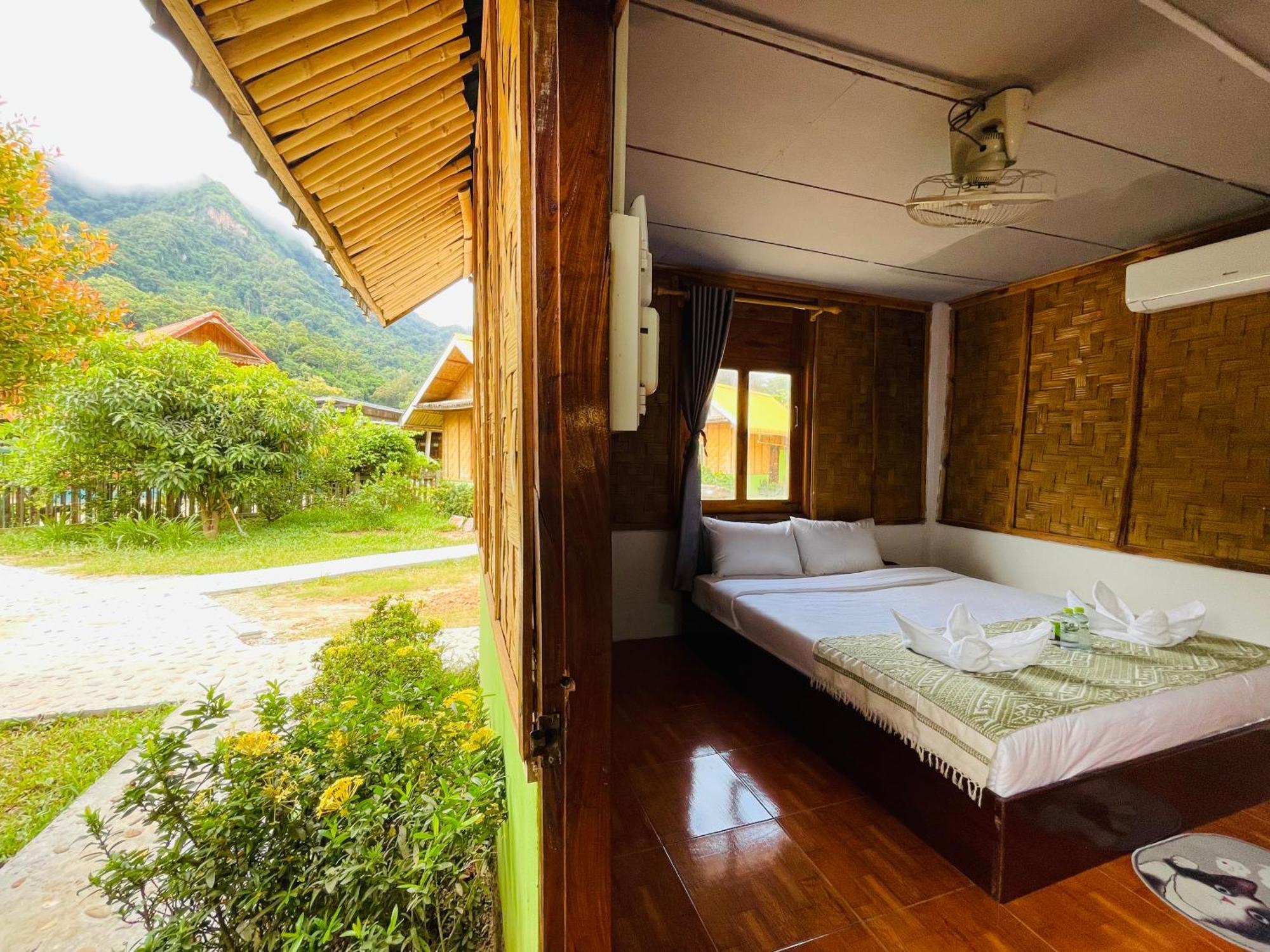 Nong Khiaw Ing Ing Mountain View Bed and Breakfast Eksteriør billede