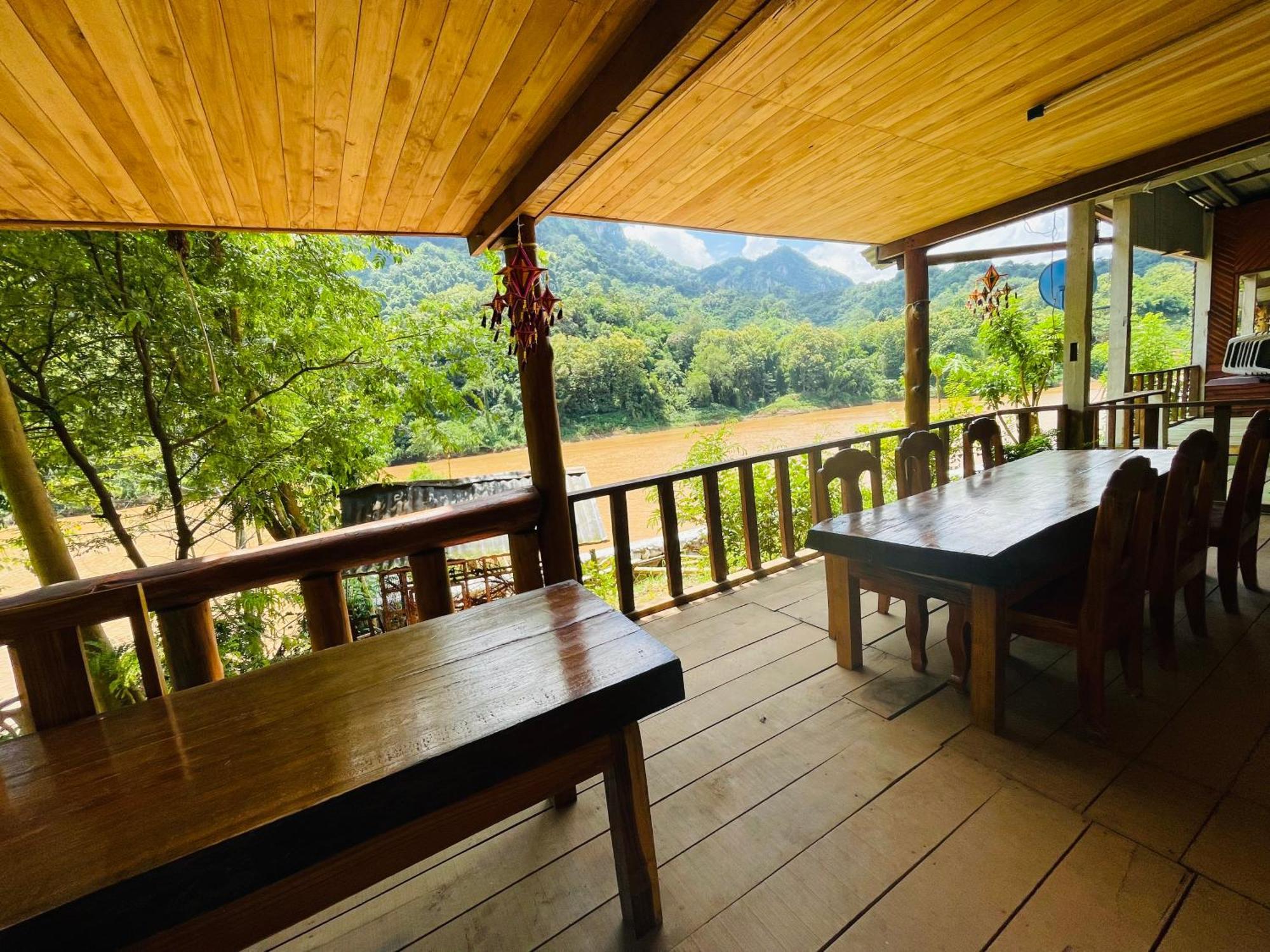 Nong Khiaw Ing Ing Mountain View Bed and Breakfast Eksteriør billede