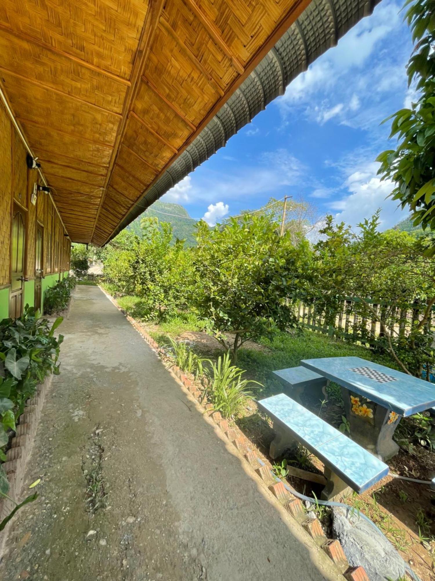 Nong Khiaw Ing Ing Mountain View Bed and Breakfast Eksteriør billede