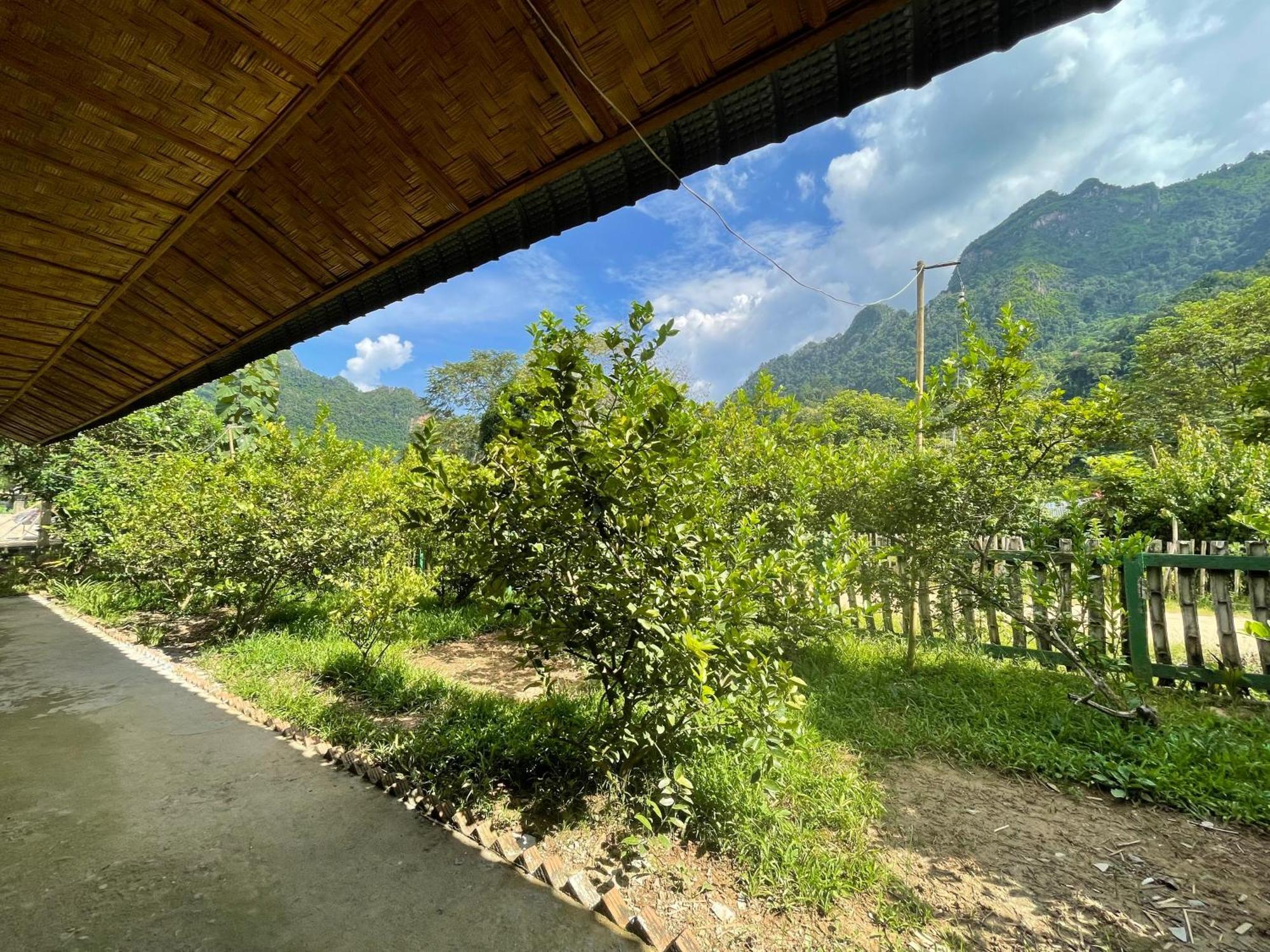 Nong Khiaw Ing Ing Mountain View Bed and Breakfast Eksteriør billede