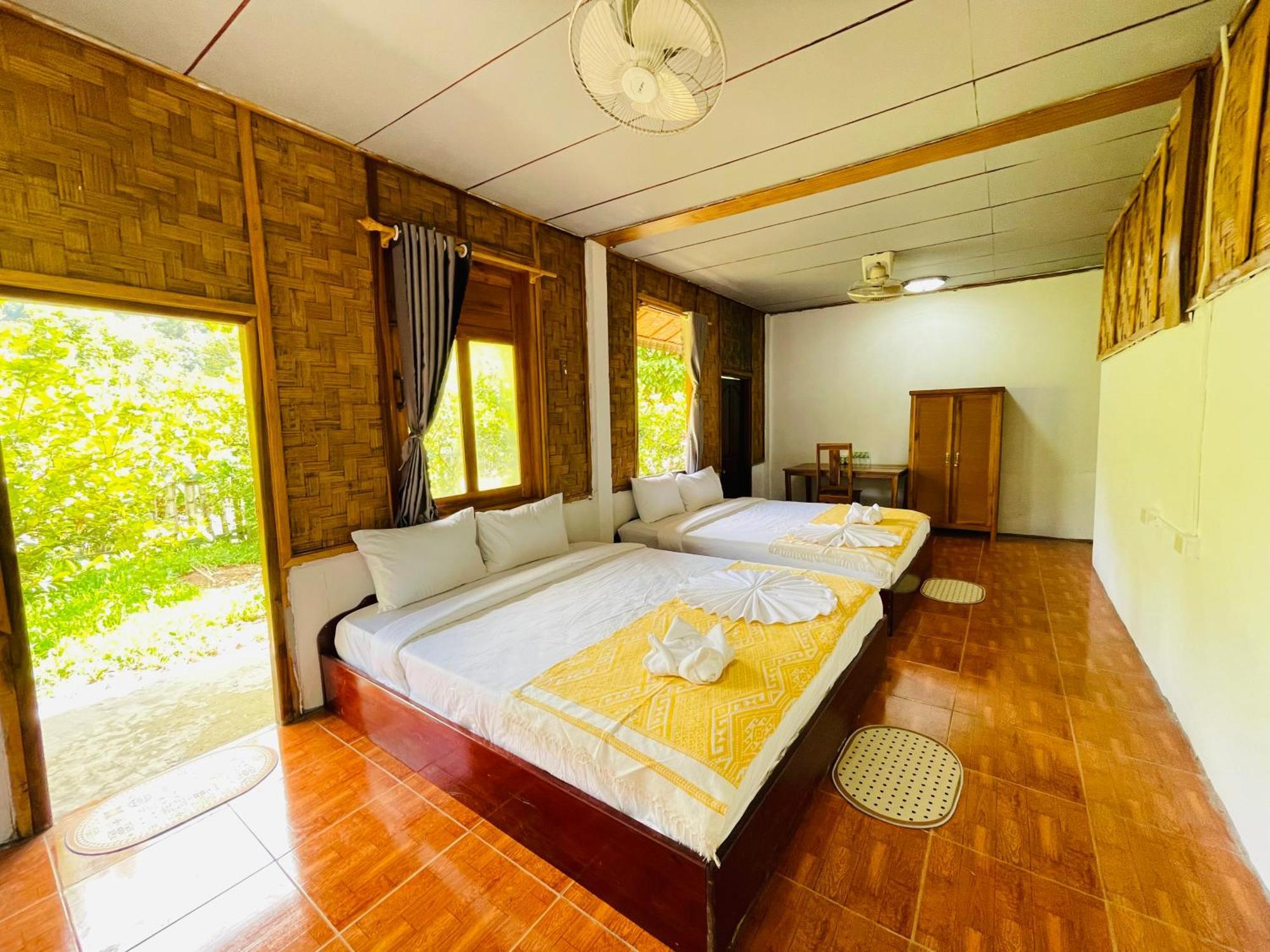 Nong Khiaw Ing Ing Mountain View Bed and Breakfast Eksteriør billede