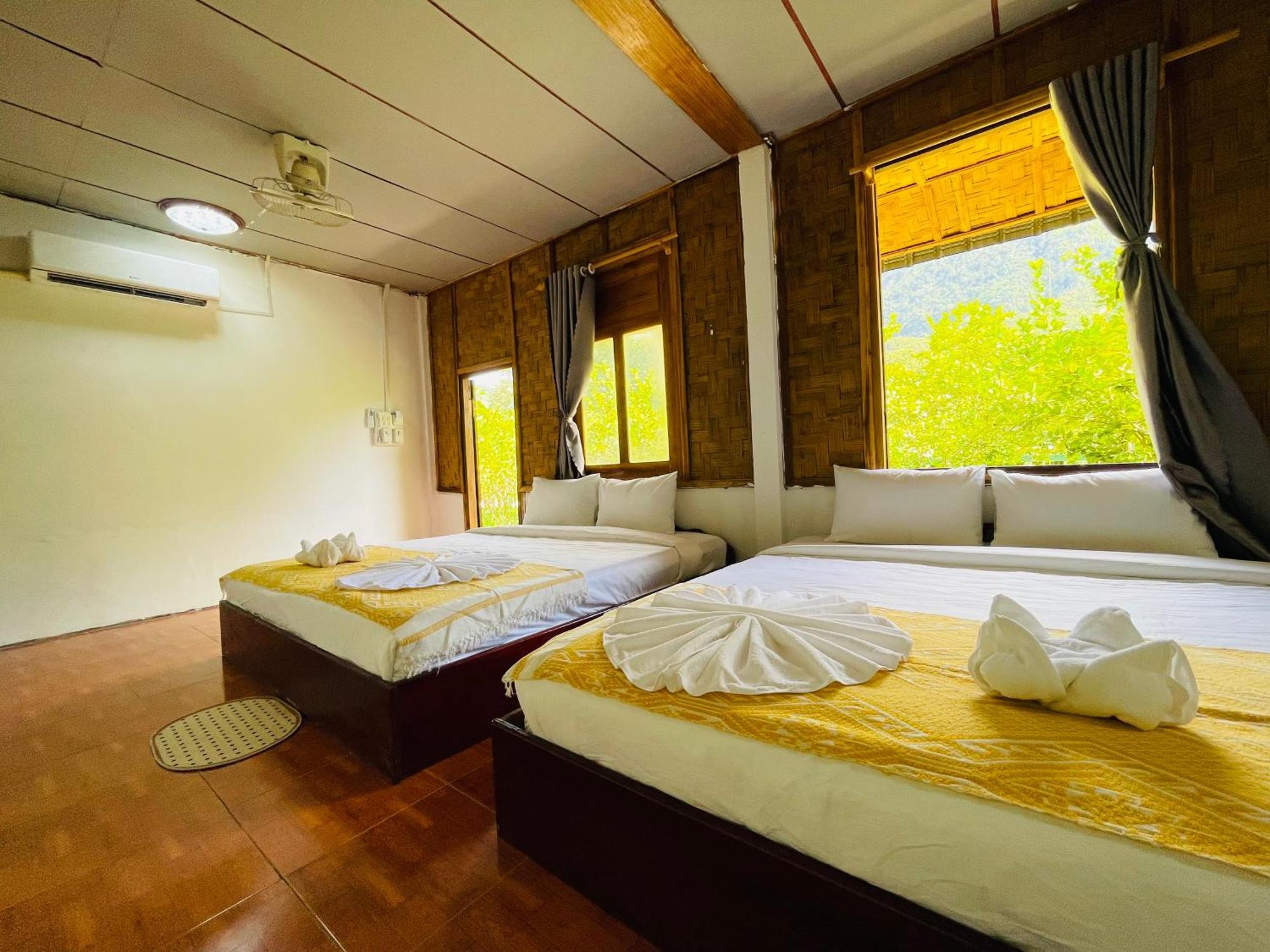 Nong Khiaw Ing Ing Mountain View Bed and Breakfast Eksteriør billede