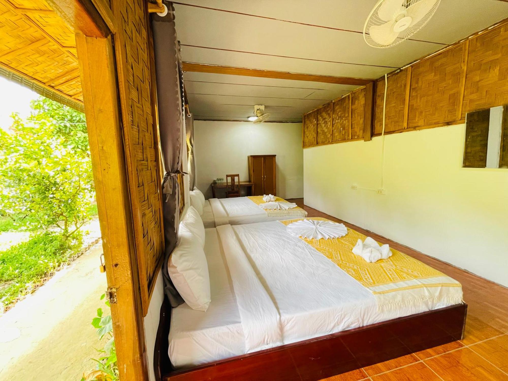 Nong Khiaw Ing Ing Mountain View Bed and Breakfast Eksteriør billede